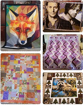 A few of my quilts from last 5 years