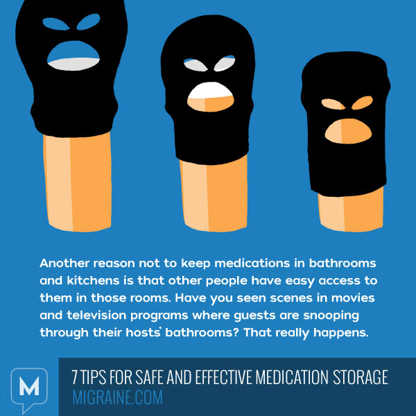 Tips for safe and effective medication storage