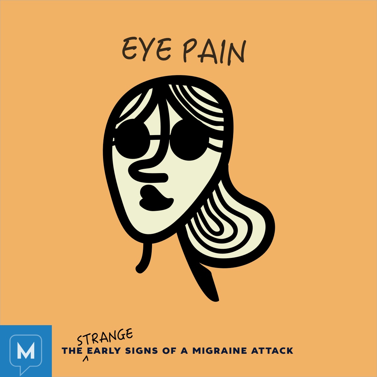 Strange early signs of a migraine attack