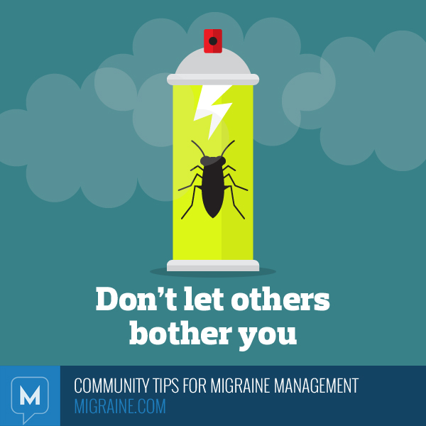 Community tips for migraine management