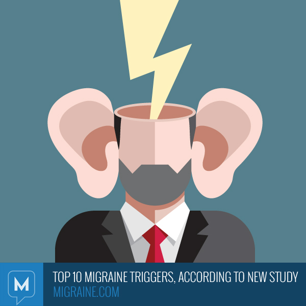 Migraine triggers according to a new study