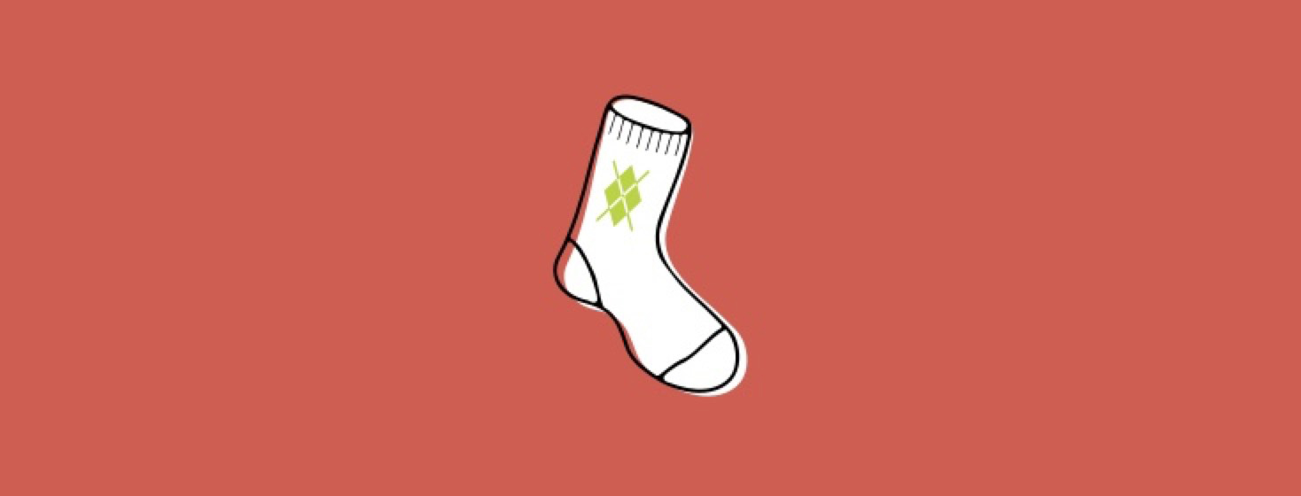 A single sock.