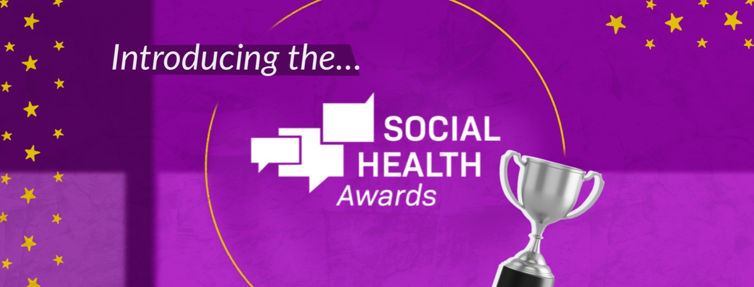 Introducing the social health awards, stars, trophy, announcement