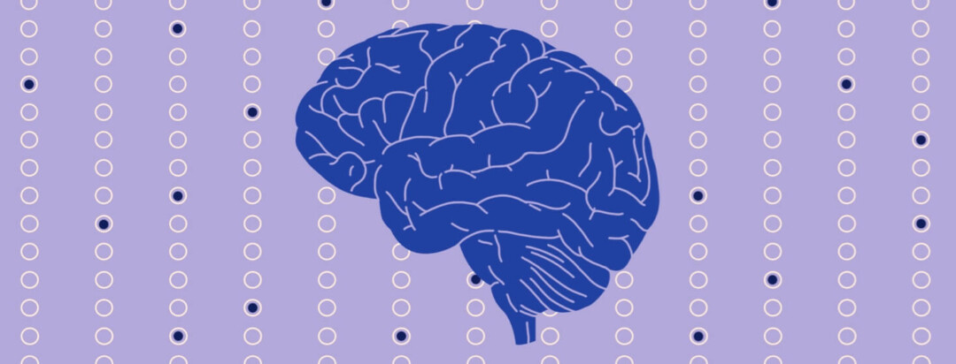 A brain is shown on top of a standardized testing sheet with some of the circles are filled in.